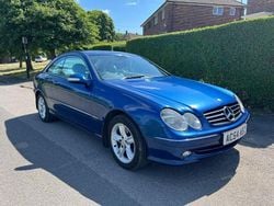 Blue Used 2004 Mercedes CLK200 Avantgarde Coupe | £1,985 (Good price)