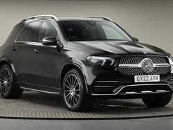 Obsidian black Used 2022 Mercedes GLE400 AMG line Estate | £41,750 (Super price)