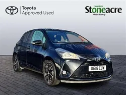 Black Used 2018 Toyota Yaris Design Hatchback | £9,000 (Fair price)