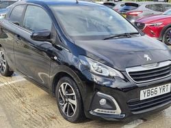 Black Used 2017 Peugeot 108 Allure Hatchback | £4,795 (Good price)