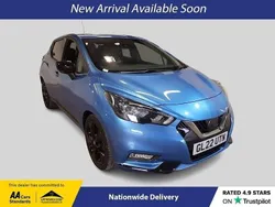 Blue Used 2022 Nissan Micra S Hatchback | £12,500 (Fair price)