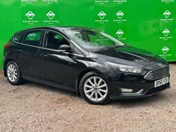 Black Used 2016 Ford Focus Titanium Hatchback | £6,499 (Good price)