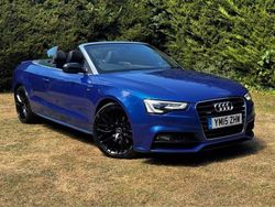 Blue Used 2015 Audi A5 Cabriolet S-Line Cabriolet | £9,950 (Fair price)