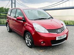Red Used 2011 Nissan Note N-TEC MPV | £3,490 (Fair price)