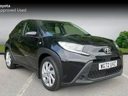 Eclipse black Used 2023 Toyota Aygo PURE Hatchback | £14,190 (Fair price)