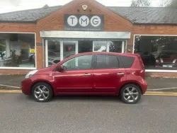 Red Used 2010 Nissan Note N-TEC MPV | £4,995 (Expensive)