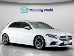 White Used 2020 Mercedes A200 AMG line Hatchback | £18,000 (Fair price)