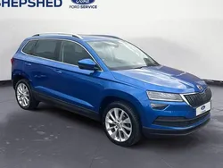 Blue Used 2021 Skoda Karoq SE L SUV | £16,949 (Fair price)