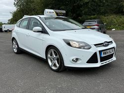 White Used 2014 Ford Focus Titanium Hatchback | £4,596 (Fair price)