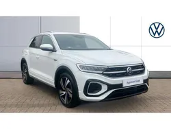 White Used 2023 VW T-Roc R-line SUV | £26,478 (Fair price)