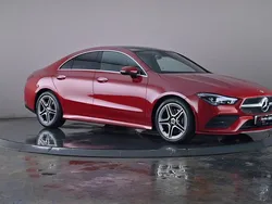 Red Used 2022 Mercedes CLA200 AMG Line Premium Plus Coupe | £26,350 (Fair price)