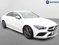 White Used 2022 Mercedes CLA180 AMG line Sedan | £23,099 (Fair price)