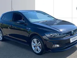 Black Used 2021 VW Polo R-line Hatchback | £17,491 (A bit pricey)