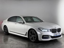 White Used 2017 BMW 730 M Sport Sedan | £20,450 (Fair price)