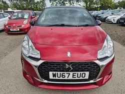 Red Used 2017 DS Automobiles DS3 Connected Chic Hatchback | £5,000 (Fair price)