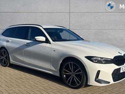 White Used 2023 BMW 330e M Sport Estate | £31,890 (Fair price)