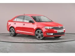 Corrida red Used 2016 Skoda Rapid Hatchback | £8,251 (Fair price)