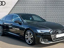 Black Used 2024 Audi A6 S-Line Sedan | £30,371 (Good price)
