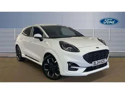 White Used 2024 Ford Puma ST-Line X SUV | £18,535 (Fair price)