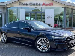 Blue Used 2020 Audi A7 Sportback S-Line Hatchback | £27,990 (Fair price)