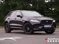 Black Used 2020 Jaguar F-Pace Chequered Flag SUV | £20,799 (Good price)