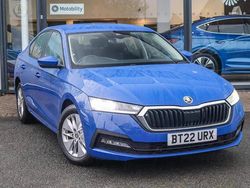 Energy blue Used 2022 Skoda Octavia SE Technology Hatchback | £10,790 (Fair price)
