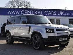 Silver Used 2021 Land Rover Defender HSE Dynamic SUV | £57,995 (Fair price)