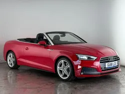 Red Used 2018 Audi A5 Cabriolet S-Line Cabriolet | £17,550 (Fair price)