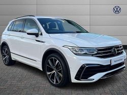 White Used 2023 VW Tiguan R-line Edition SUV | £29,590 (Fair price)