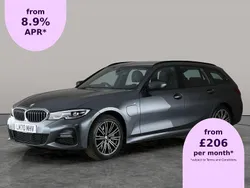 Grey Used 2020 BMW 330e M Sport Estate | £15,066 (Fair price)