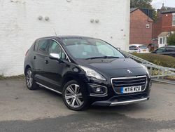 Black Used 2016 Peugeot 3008 Allure Hatchback | £5,810 (Super price)
