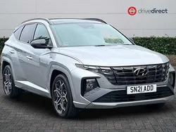 Silver Used 2021 Hyundai Tucson N Line SUV | £20,739 (Expensive)