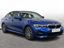 Blue Used 2021 BMW 320 M Sport Sedan | £26,700 (Fair price)