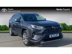 Grey Used 2021 Toyota RAV4 Hybrid SUV | £23,217 (Fair price)