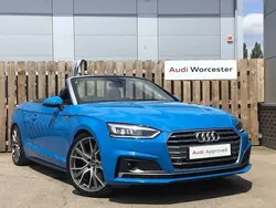 Blue Used 2019 Audi A5 Cabriolet Advanced Cabriolet | £24,950