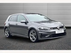 Indium grey Used 2019 VW Golf VII R-line Hatchback | £18,795 (A bit pricey)