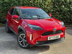 Red Used 2024 Toyota Yaris Hybrid SUV | £24,999 (A bit pricey)