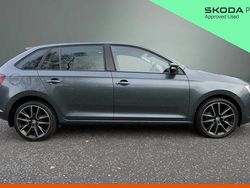 Quartz grey metallic Used 2018 Skoda Rapid Hatchback | £7,495 (Fair price)