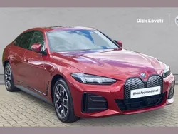Red Used 2024 BMW i4 M Sport Sedan | £44,888 (Fair price)