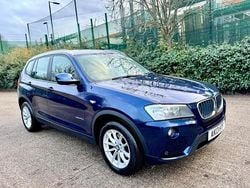 Blue Used 2013 BMW X3 Luxury Line SUV | £6,389 (Fair price)