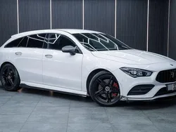 White Used 2020 Mercedes CLA200 Shooting Brake AMG line Estate | £20,790 (Fair price)