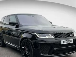 Black Used 2021 Land Rover Range Rover Sport SVR SUV | £53,190 (Fair price)