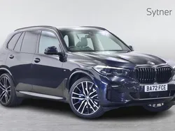 Black Used 2022 BMW X5 M Sport SUV | £53,000 (A bit pricey)