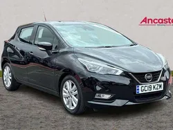 Black Used 2019 Nissan Micra Acenta Hatchback | £10,475 (Fair price)