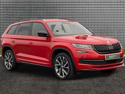 Velvet red metallic Used 2018 Skoda Kodiaq SUV | £21,999 (A bit pricey)