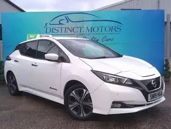White Used 2019 Nissan Leaf Tekna Hatchback | £8,989 (Fair price)
