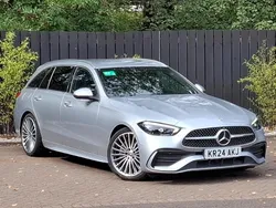 Silver Used 2024 Mercedes C300 AMG Line Premium Estate | £35,498 (A bit pricey)