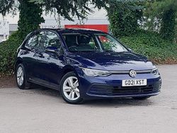 Blue Used 2021 VW Golf VIII Life Hatchback | £13,998 (Fair price)