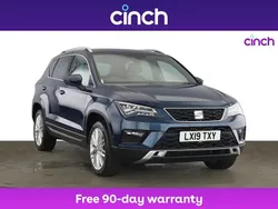 Blue Used 2019 Seat Ateca XCELLENCE SUV | £15,999 (Fair price)