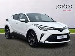 White Used 2022 Toyota C-HR Design SUV | £17,500 (Good price)